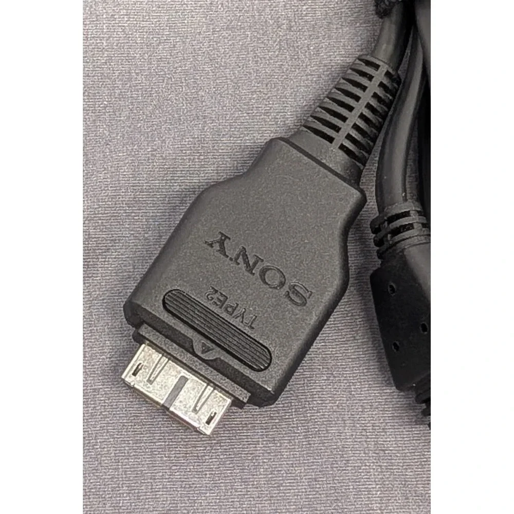 Sony VMC-MD2 Multi-Use AV USB Terminal Cable Type 2 Black Cyber-shot Accessory